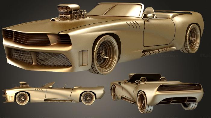 Автомобили и транспорт (Стандарт габлота, CARS_1685) 3D модель для ЧПУ станка